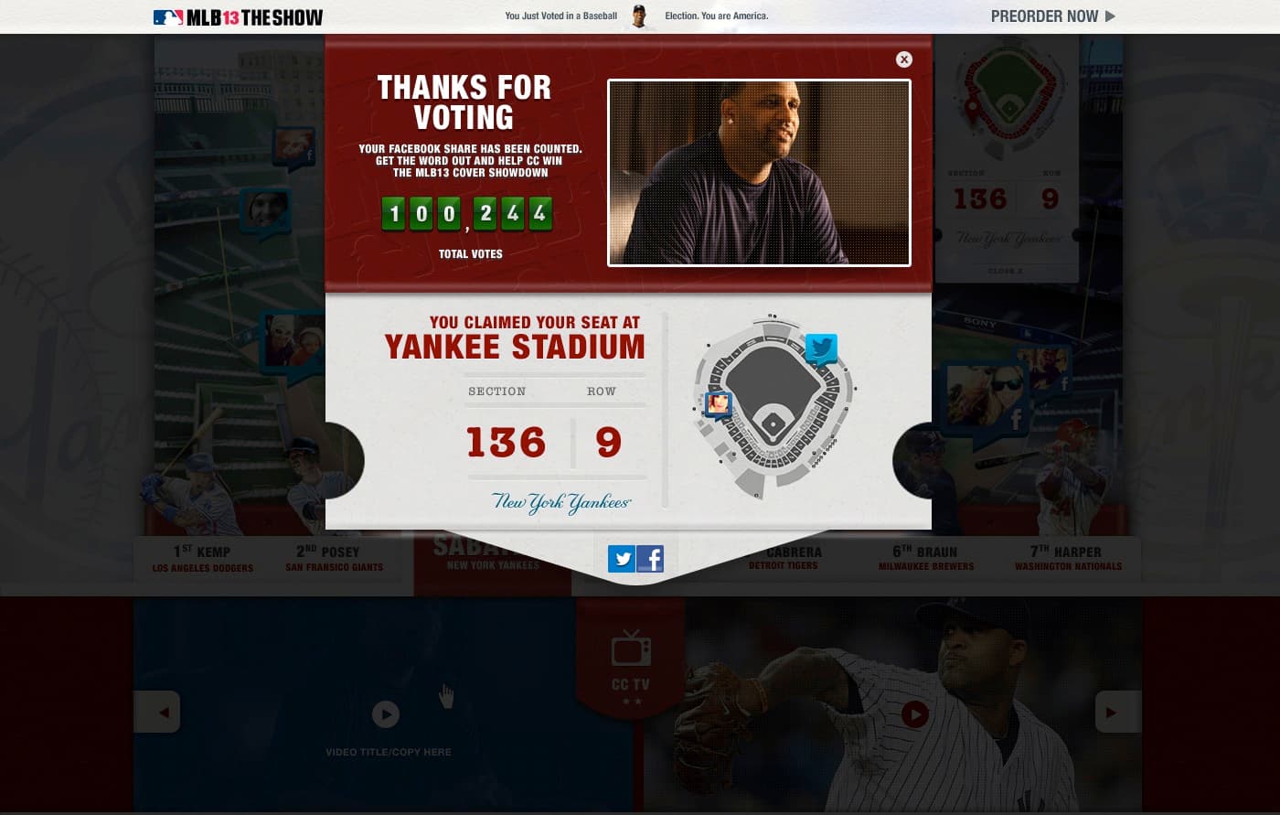 MLB 2K The Show Cover Showdown — plate 2