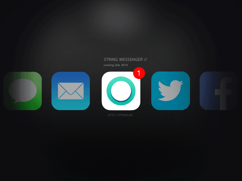 Messenger Icon Re-Design — plate 1
