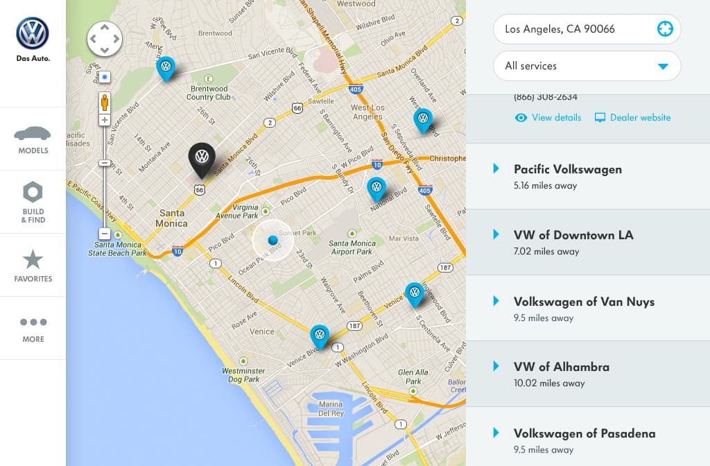 Volkswagen Website Redesign (VW.com) — plate 2