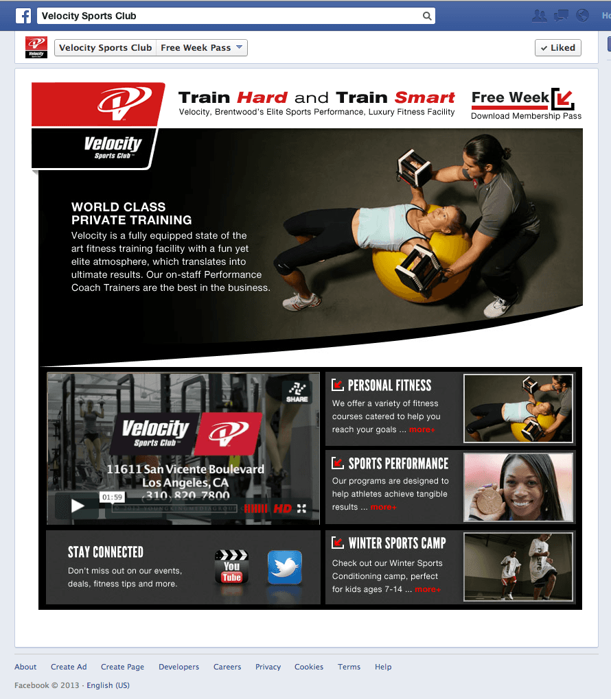 Velocity Sports Club — plate 1